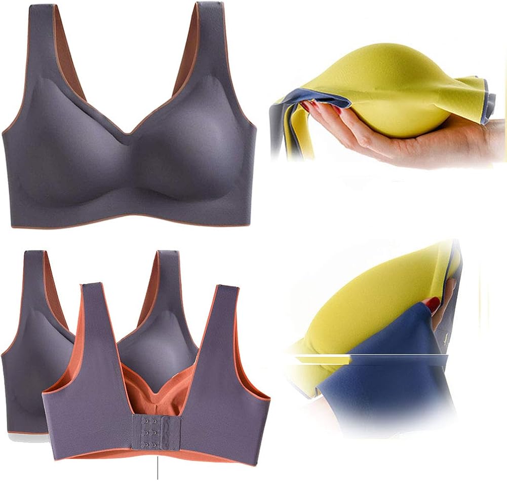 LINPING Seamless 5d Memory Foam Bra, Seamless 5d Wireless Memory Bra