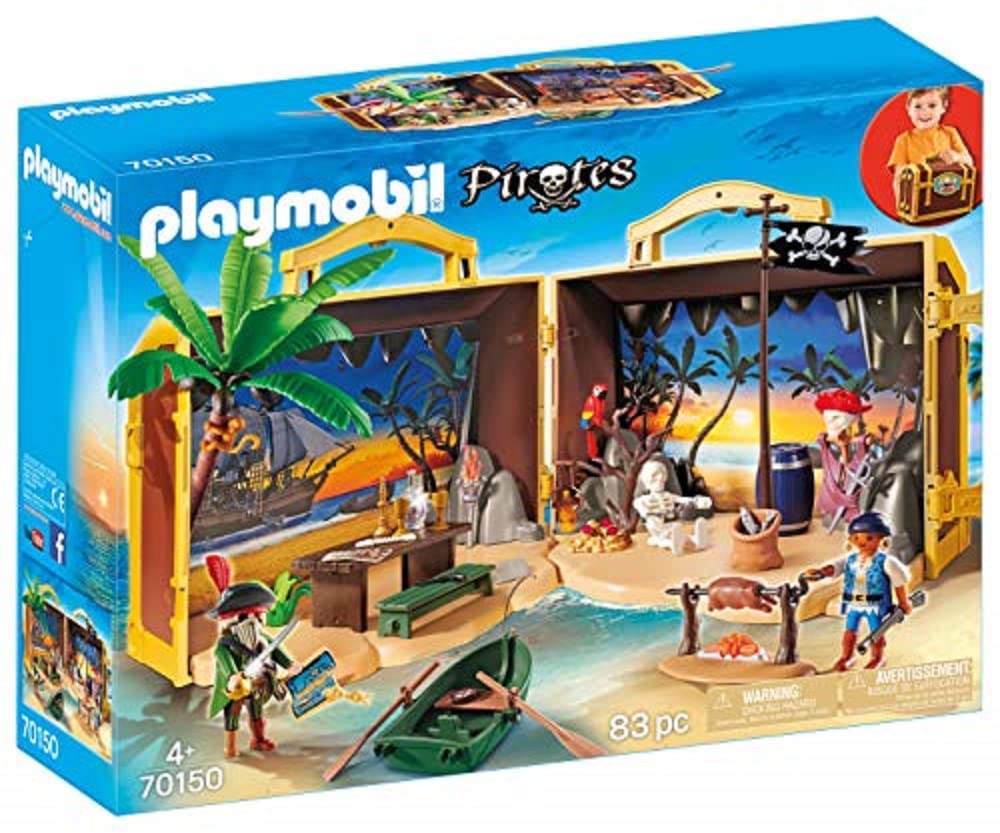 Playmobil - Coffre Des Pirates Transportable - 70150