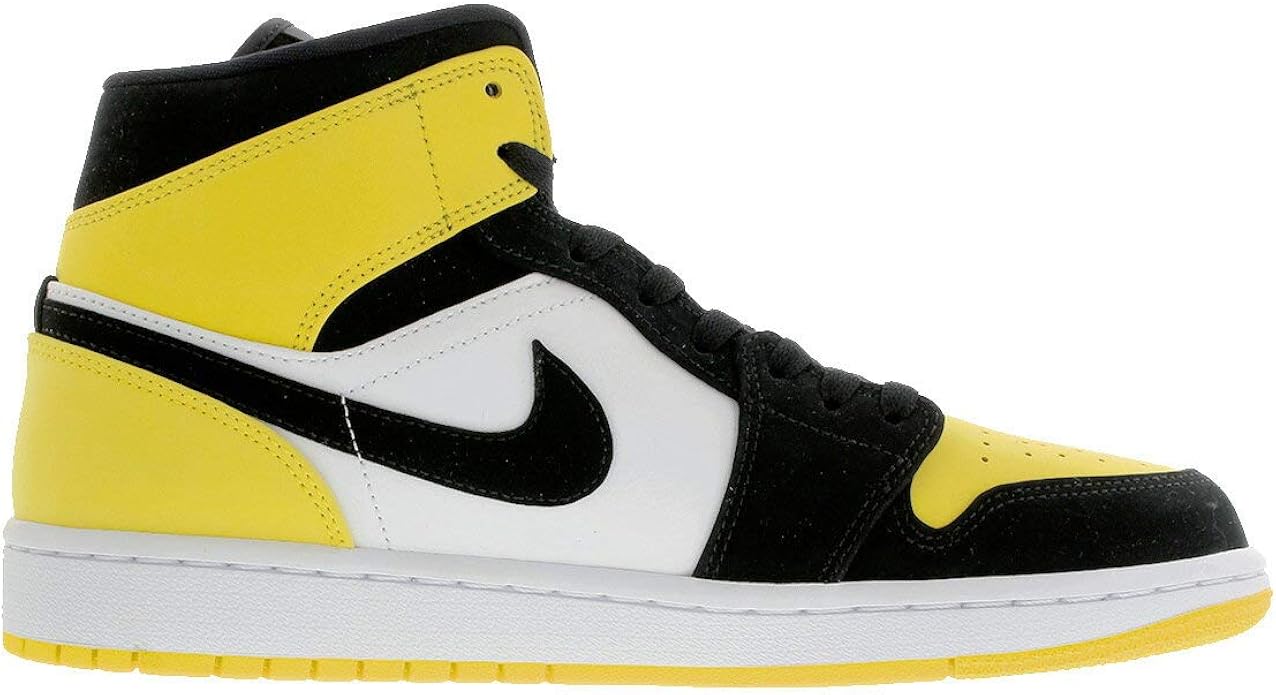 nike jordan 1 black yellow