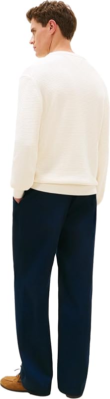 Homme Seasonal Structure Crew Neck MW0MW42799 Autres Pulls, Jaune, XXL — photo 2 sur 6