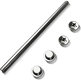 COLOFULWAY 5/8 Inch OD 304 Stainless Steel Boat Trailer Roller Shaft
