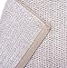 Everplush Diamond Jacquard Set, 4 x Hand Towels (16 x 30 in), Khaki, 4 Count