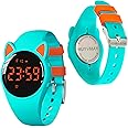 HUYVMAY Fitness Tracker Pedometer Watch, No App No Phone Required, USB Charge 1 Hour for 20 Days Use, IP68 Waterproof Digital Watch with Alarm Clock Timer Distance Step Tracker for Kid Teen Boys Girls