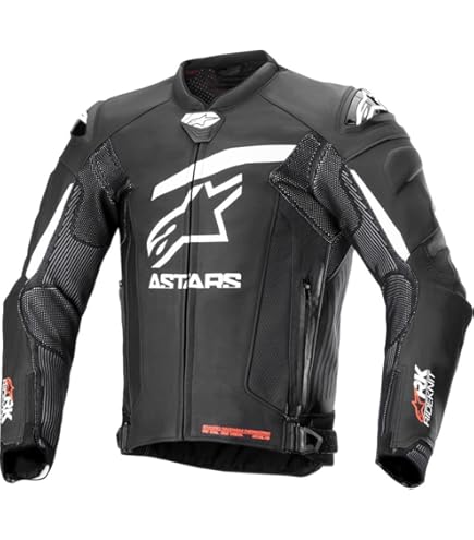 Alpinestars レザージャケット ブラック/ホワイト Amazon | [アルパインスターズ] バイクジャケット ブラック
