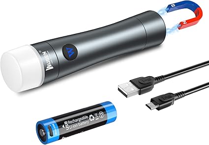 Amazon Wuben C5 懐中電灯 Led 小型 軽量 Usb充電式 互換性aaバッテリー フラッシュライト Pse認証済 700 ルーメン 強力 アウトドア用ハンディライト Sos ストロボモード 防犯 防災対策 Wuben 懐中電灯 通販
