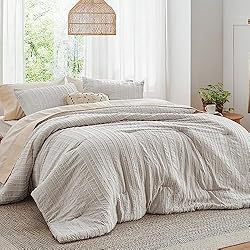 Bedsure Boho Comforter Set Queen - Tufted Bedding