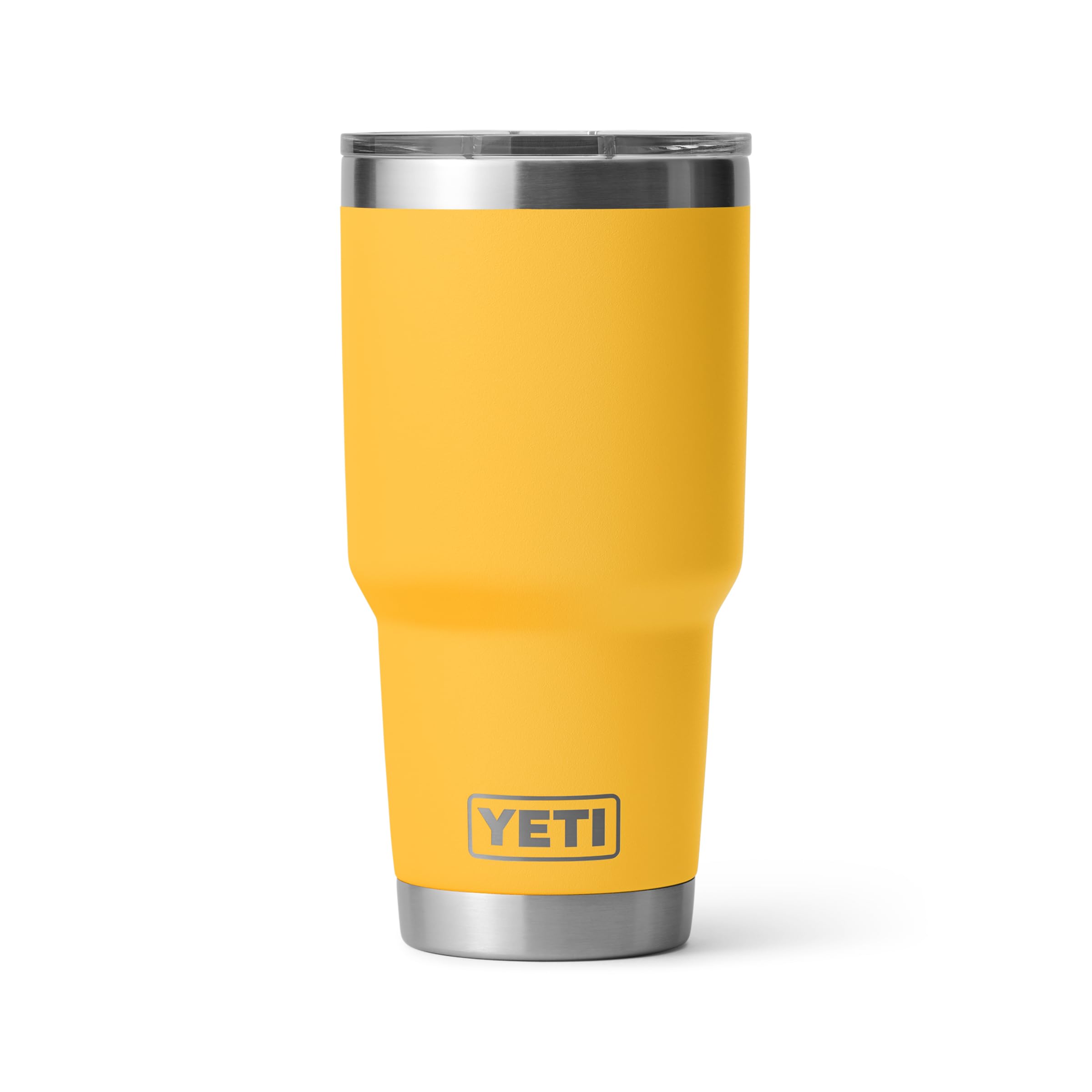 YETI Rambler, Stainless Steel Vacuum Insulated Tumbler with Magslider Lid, Alpine Yellow, 30oz (887ml)