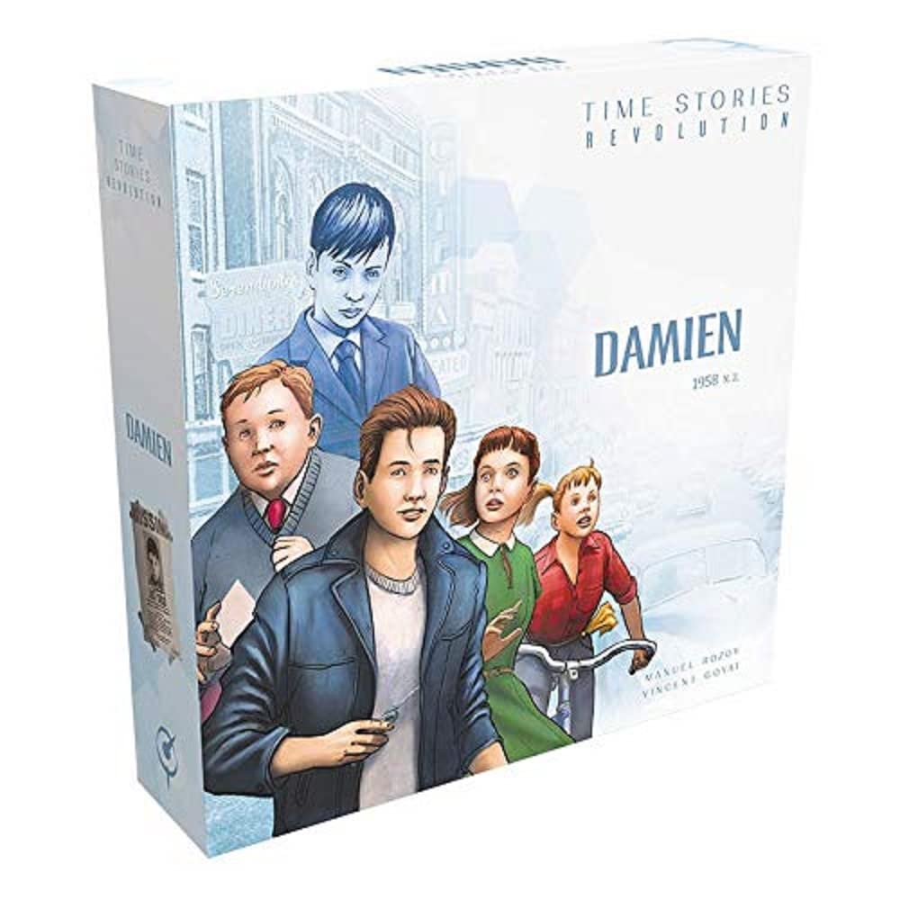 Asmodee DE SCOD0053 T.I.M.E Stories Revolution - Damien Connoisseur Game, German Language
