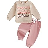 LIOMENGZI Toddler Baby Girl Fall Winter Clothes Outfits Funny Letter 6 12 18 24 Months 2T 3T Girl Fall Sweatshirt Pant Set