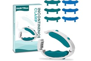 HIUMTREE Incontinence Clamp, Penile Clamp for Incontinence, 3 Adjustable Sizes, Suitable for Daily Activities, Comfortable, Easy to Use and Clean