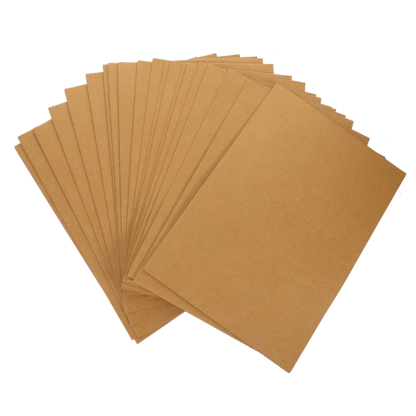 TOYMYTOY 20PCS A4 Kraft Paper File Holeder Presentation Document Folder Project File Folder Office Stationary