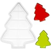 Christmas Tree Tray Mold for Resin Concrete, Silicone Christmas Tree Shape Craft for Epoxy Resin Casting, Jewelry Holder, Ornament Decorative, Easy Release Mold for DIY Art Projects