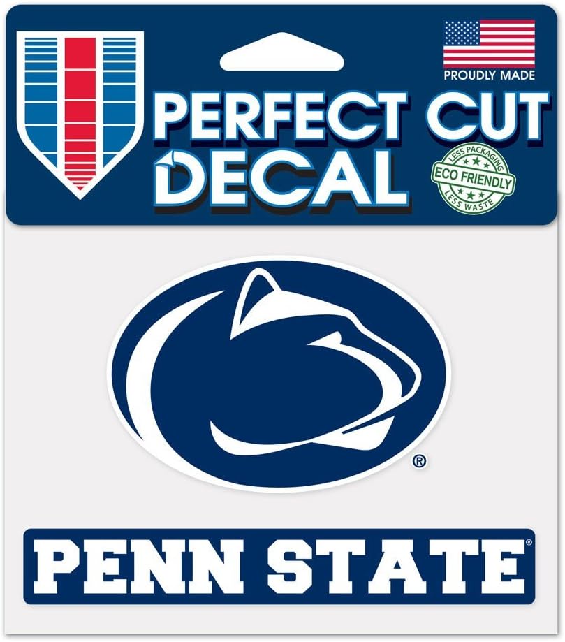 Amazon.com : WinCraft NCAA Penn State University WCR36403014 Perfect Cut Color Decal, 4.5" x 5. ...