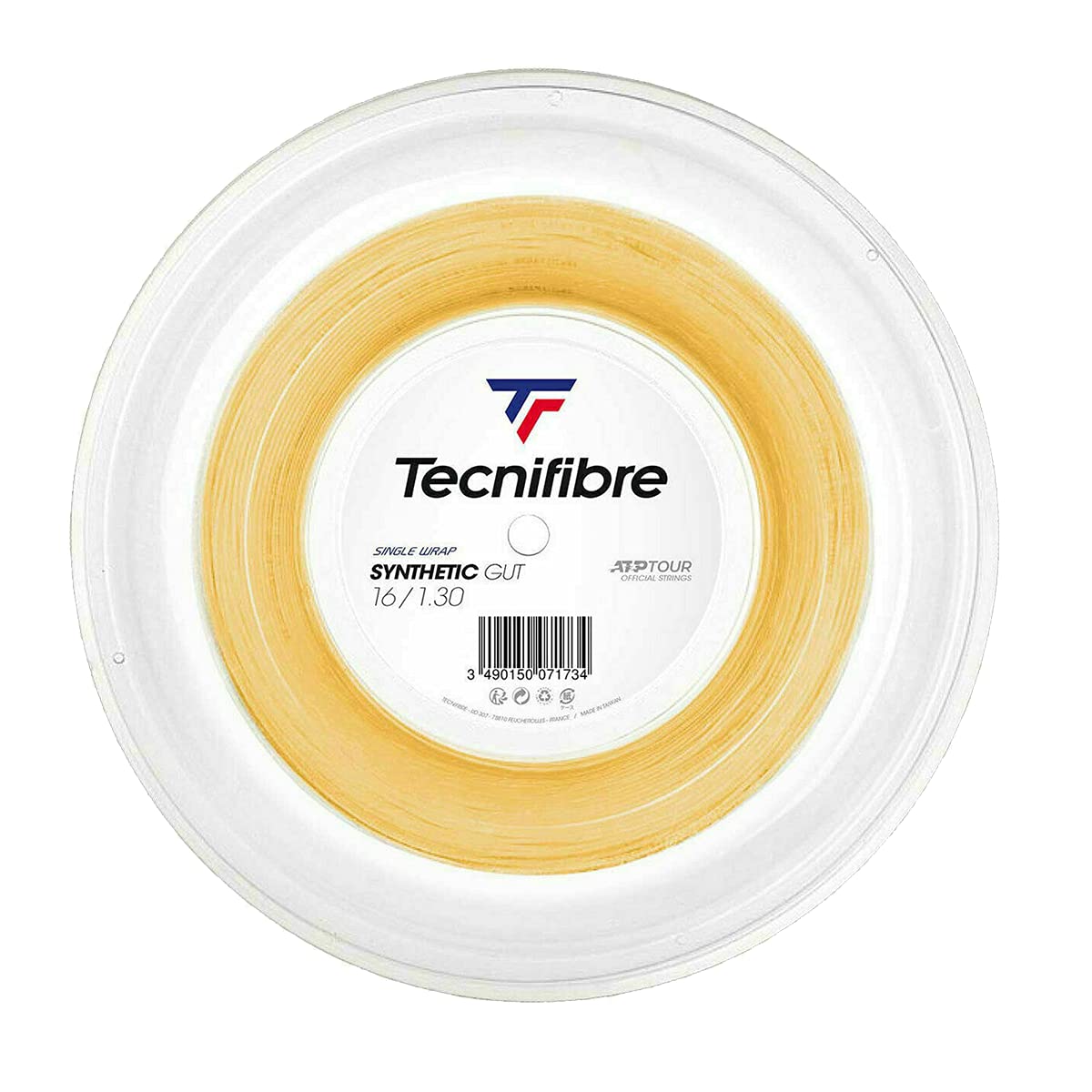Tecnifibre Synthetic Gut Tennis String Natural 1.30mm - 200m Reel