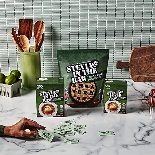 Stevia In The Raw, Plant Based Zero Calorie, No Erythritol, Sugar