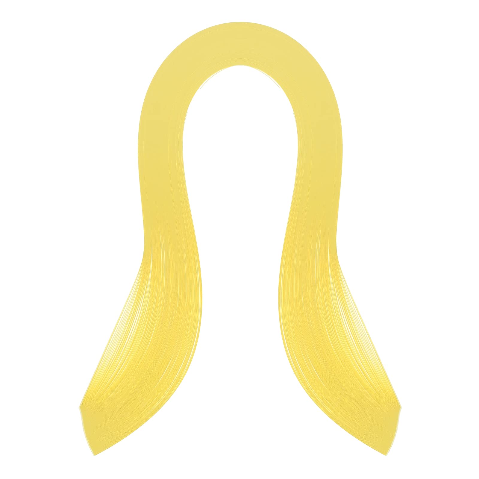 PATIKIL Quilling Strips Paper 120pcs 1/16"(1.5mm) 39cm Origami Paper Quilling Strip for Art DIY Hand Craft Christmas Lemon Yellow