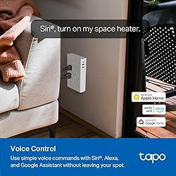 TP-Link Tapo Smart Plug Outlet Extender, Surge