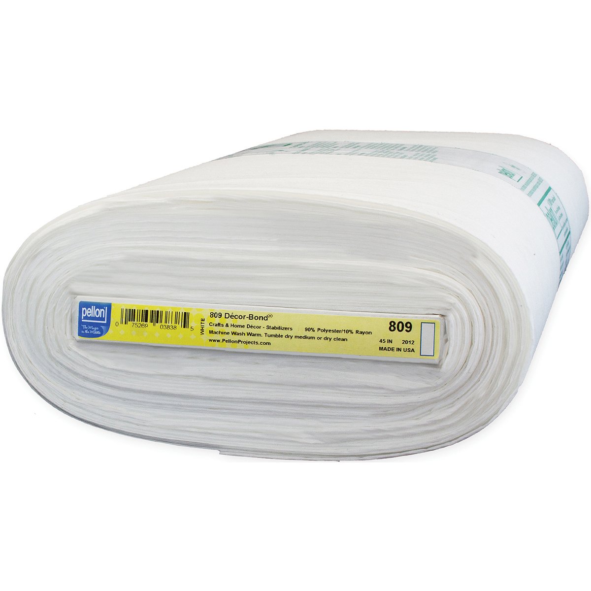 Pellon 809 DecorBond Fusible Interfacing, 44Inch by 25Yard, White eBay