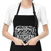 Jumsky Funny Apron Adjustable Cooking Kitchen Chef Apron Funny Bib Aprons For Women Men