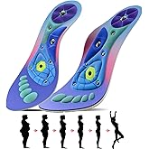 Orthopedic Acupressure Insoles for Men & Women, Reflexology Massage Foot Insoles for Pain Relief, Comfortable Support for Daily Use (New Pink, L(Men 9.5-12/Women 10.5-13))