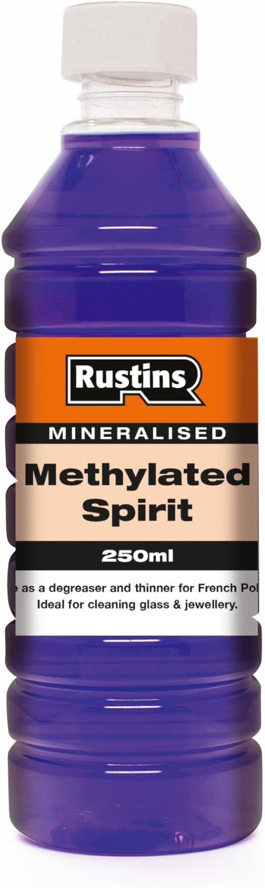 Rustins Methylated Spirit Cleaning Degreasing 250ml 500ml
