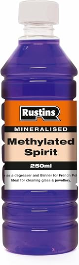 Rustins Methylated Spirit Cleaning Degreasing 250ml 500ml