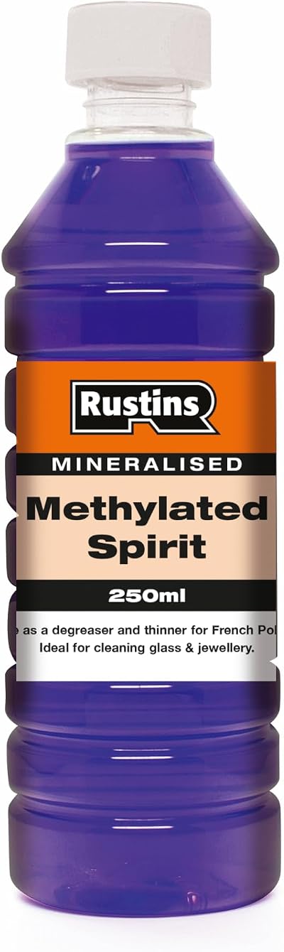 Rustins Methylated Spirit Cleaning Degreasing 250ml 500ml