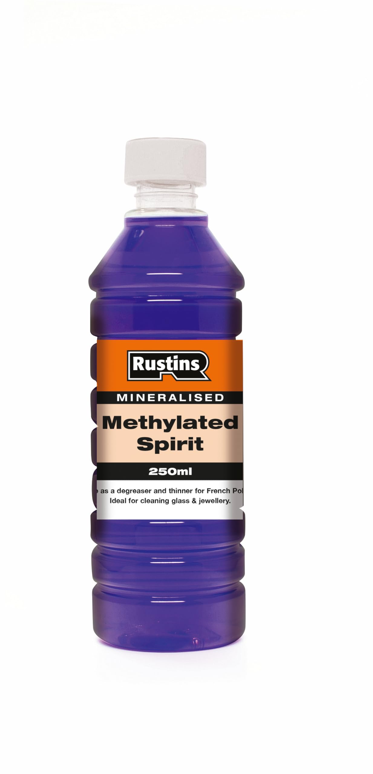 Rustins Methylated Spirit for Cleaning and Degreasing
