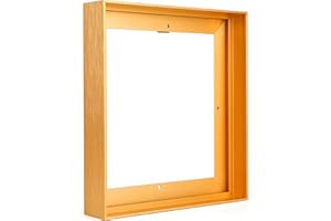 YIVIVEN Canvas Floater Frame 24x36, 1 1/4" Deep Metal Floater Frame for Canvas Painting, Canvas Floating Frame, Floater Frames, Canvas Frame Kit, Canvas Art Frame (24"x36", Bright Gold)
