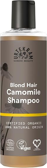 Urtekram Chamomile Shampoo for Blond Hair 250ml Organic Vegan Cruelty Free view 1