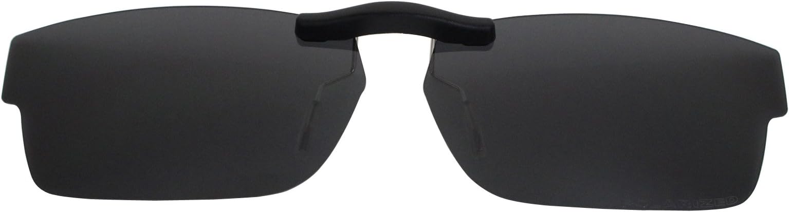 Custom Fit Polarized CLIP-ON Sunglasses For Ray-Ban RB5169 52X16 Black