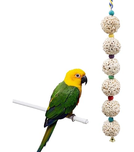 Impeckable Bird Toys 1981 Small Sola Trap - Handmade Chew Toy For Budgies, Finches, Cockatiels & Lovebirds - View #3
