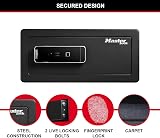 Master Lock LX110BEURHRO Biometric Safe for Valuables 19.5x43x37 cm Black view 8