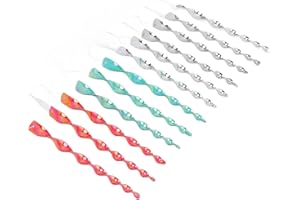 Haofy Bird Scare Rods Reflective Spiral Bird Device 11.4 Inches for Garden Home and Outdoor Spaces Deters Woodpeckers Pigeons