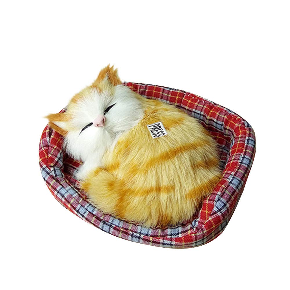 A Aobiny Christmas Toy，Cute Plush Cat Soft Animal Toys Doll Mini