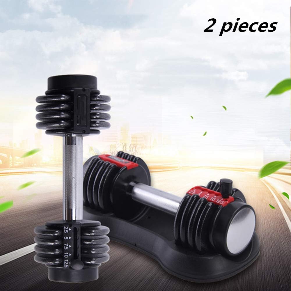 JILEIYMX Dumbells for Men,Adjustable Fitness Dumbbell Set for Male And Female Equipment Home Training Arm Muscle Gym Weights,E
