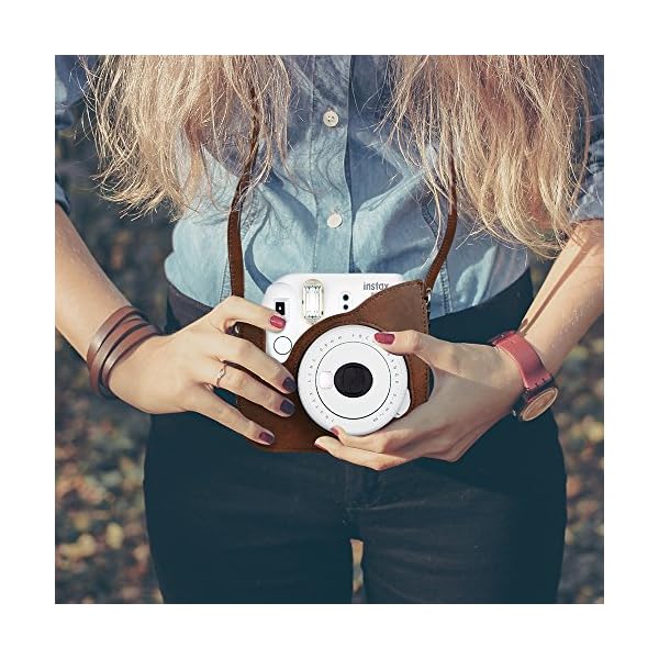 Fintie Tasche für Fujifilm Instax Mini 9 Mini 8+ Mini 8 Sofortbildkamera - Premium Schutzhülle Reise Kameratasche Hülle… – Bild 7