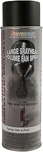 Seymour 20-1679 PBE Professional Trim Spray Paint, Semi-Gloss Black