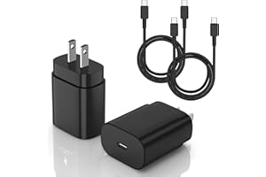 DGVERS for Samsung Galaxy Super Fast Charging Cord Type C Charger, 25w Android Phone Charger Block &10ft USBC to USB-C Cable for Galaxy S25/S24 Ultra/S24 S23 S22 S21 S20 (Ultra/Plus),iPad Pro/Air/Mini 2Pack