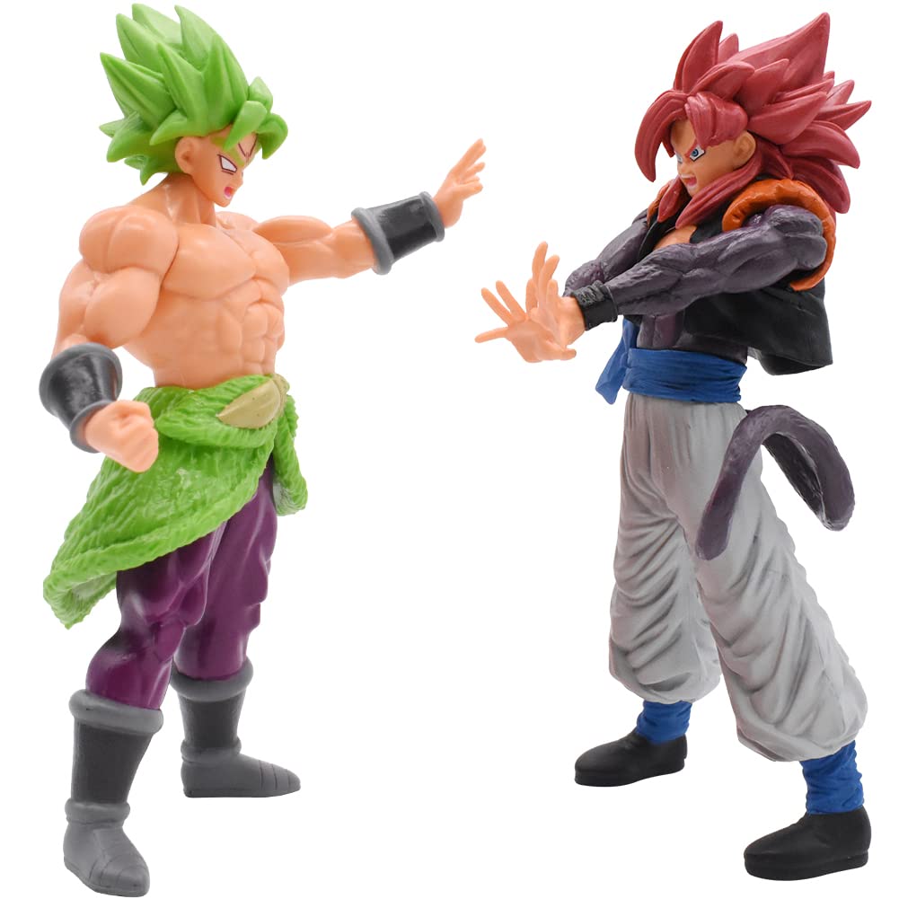 Figurine Dragon Ball Z Broly Vs Gogeta SSB – 20 Cm PVC – édition Spéciale 2023
