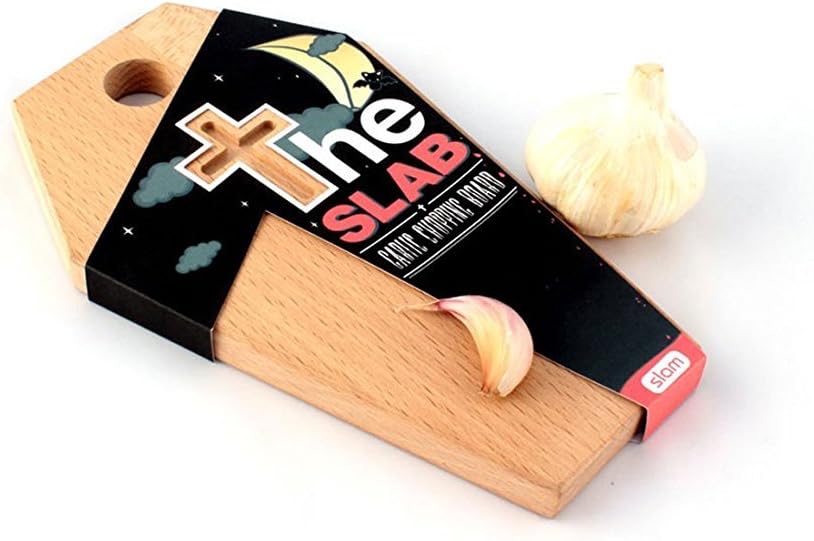 SLAM Garlic Chopping Board, Coffin
