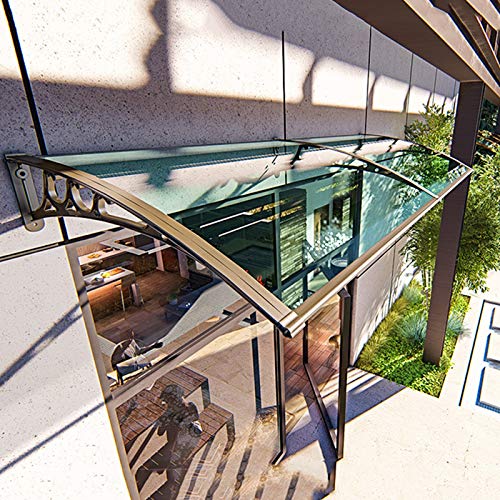 DNNAL Fenstermarkise Türdach, Door Canopy Outdoor-Markise kann gespleißt und regnete Regenschutz für Haustür, Veranda…