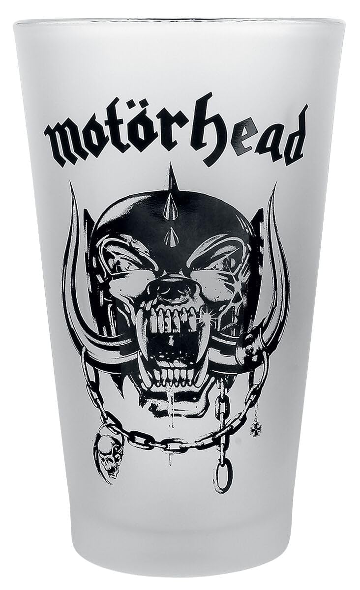 Motörhead Drinking Glass, transparent, 9 cm x 9 cm x 15 cm