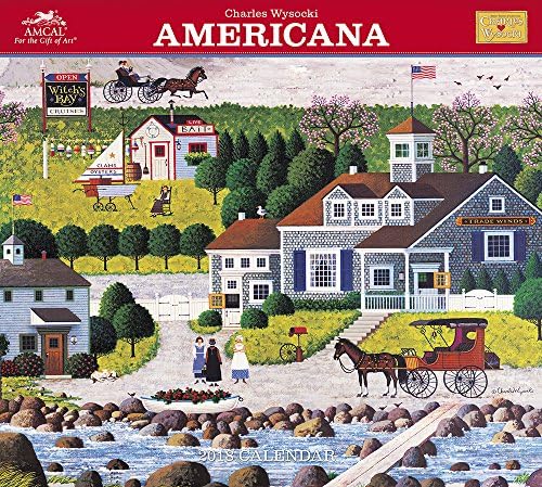 2018 Charles Wysocki Americana Wall Calendar (AMCAL)