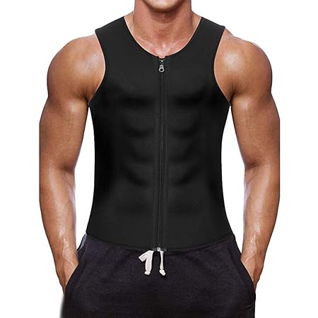 Momoxi Sweatshirt, Sleeveless Top Vest Blouse Kapuzenpulli für Herren, Männer Ärmellos Loch Sport Tops Tanktop Tshirt Weste F
