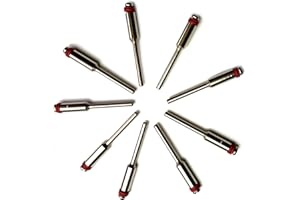 Preamer 12 Pcs Cut Off Wheel Mandrel for Rotary Tool Bit Holder,High Speed Steel Cut-Off Wheel Arbor Screw Mandrel Set, 2.35m