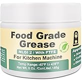 BTAS Food Grade Grease for Kitchenaid Stand Mixer, Sanitary Lubricant for Blenders, Coffee Machines, NSF-H1 Accredited 5oz