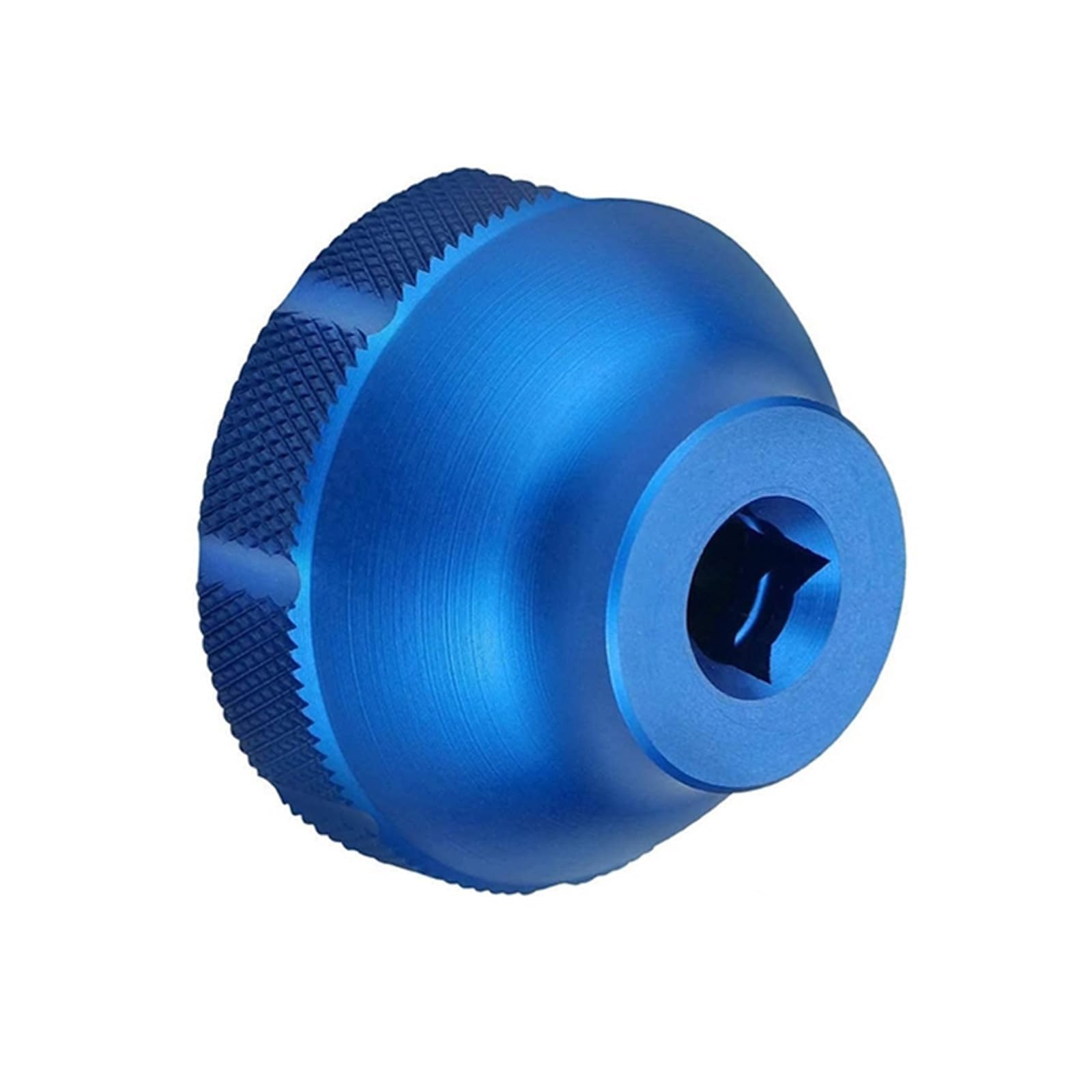 HAPPOW BBT-69.2 Bottom Bracket Removal Tool –16-Notch 44mm 3/8" Drive for Bicycle Tools and Repair Equipment, Park Tool Compatible, Pedal Wrench and Lockring Removal（Blue）