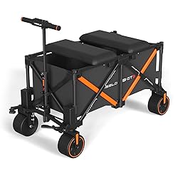 WISELD GT3 Electric Wagon Cart with 2