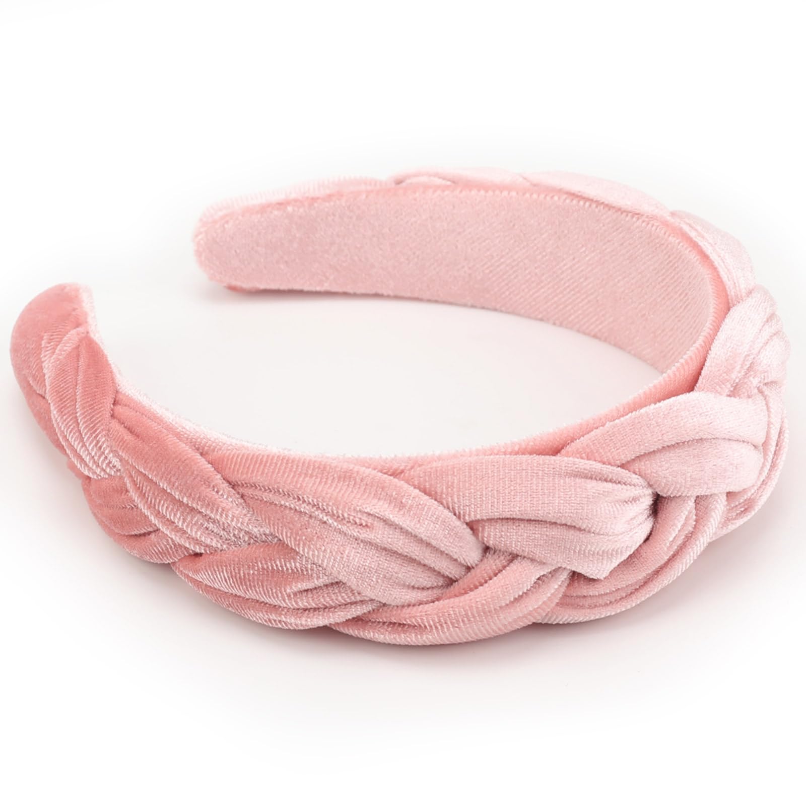 DRESHOW Velvet Braided Headband Women Hair Hoop Elastic Hair Bands Fashion Headbands for Women — image 1